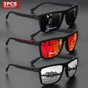 Square Polarized Sunglasses - Reliable UV Guard.