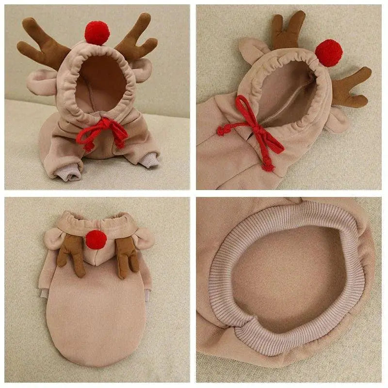 Cute Fruit Dog Hoodies For Small Dogs In Warm Fleece