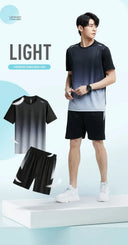 Cool Dry Ice Silk Sports Set Training