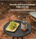 Lightweight Round Table for Camping Use
