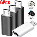 Type-C to Micro USB Adapter Android Phones - 6 Pcs