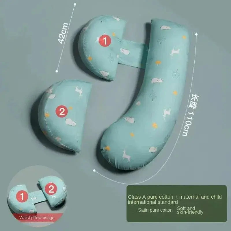 U Shaped Memory Foam Pillow For Side Sleepers Travel Ready