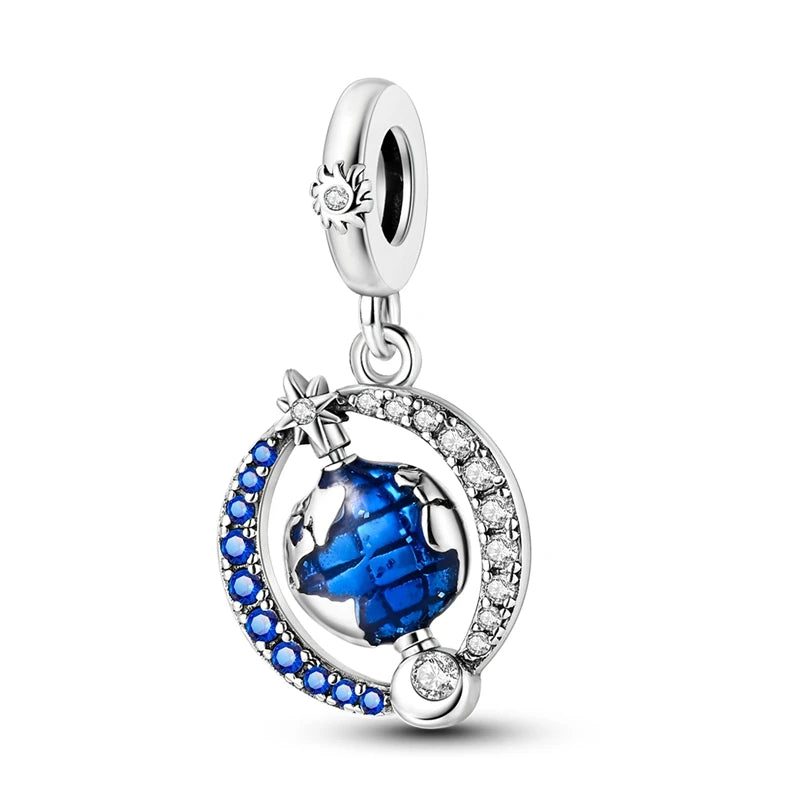 Silver Plated Charm Pet Unicorn