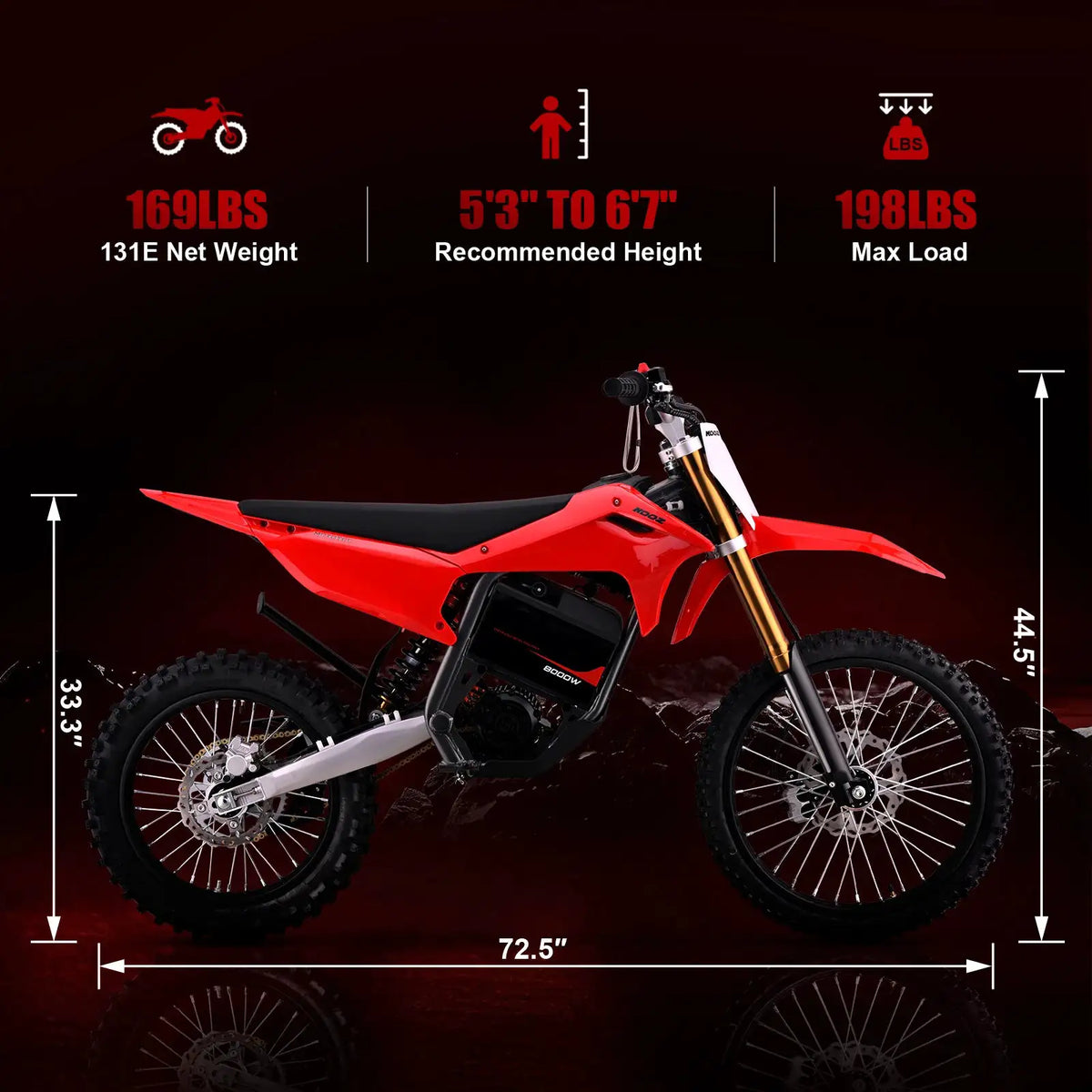 Kooz Dirt Bike — product view 8