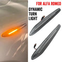 2 Pack Bright LED Dynamic Turn Signal Side Marker For Alfa Romeo 159 Sportwagon