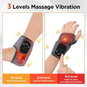 Cordless Heating Ankle Wrist Brace Vibration Massager Electric Hot Compress Massage Ankle Guard Wristband Hand Foot Protector