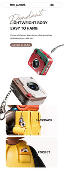 Smart Keychain Camera for Travel Capture