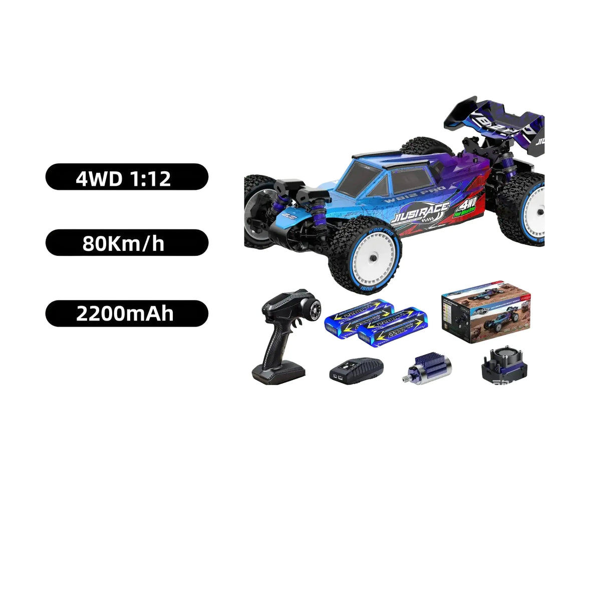 Jiusi Brushless Rc Car — product view 1
