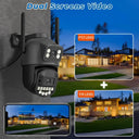 Smart AI Tracking Outdoor Camera for Home Security