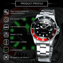 Rotatable Bezel Automatic Watch For Men