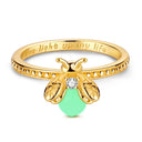 Mula Ring Sterling Silver Golden