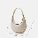 Spacious Crescent Handbag for Women