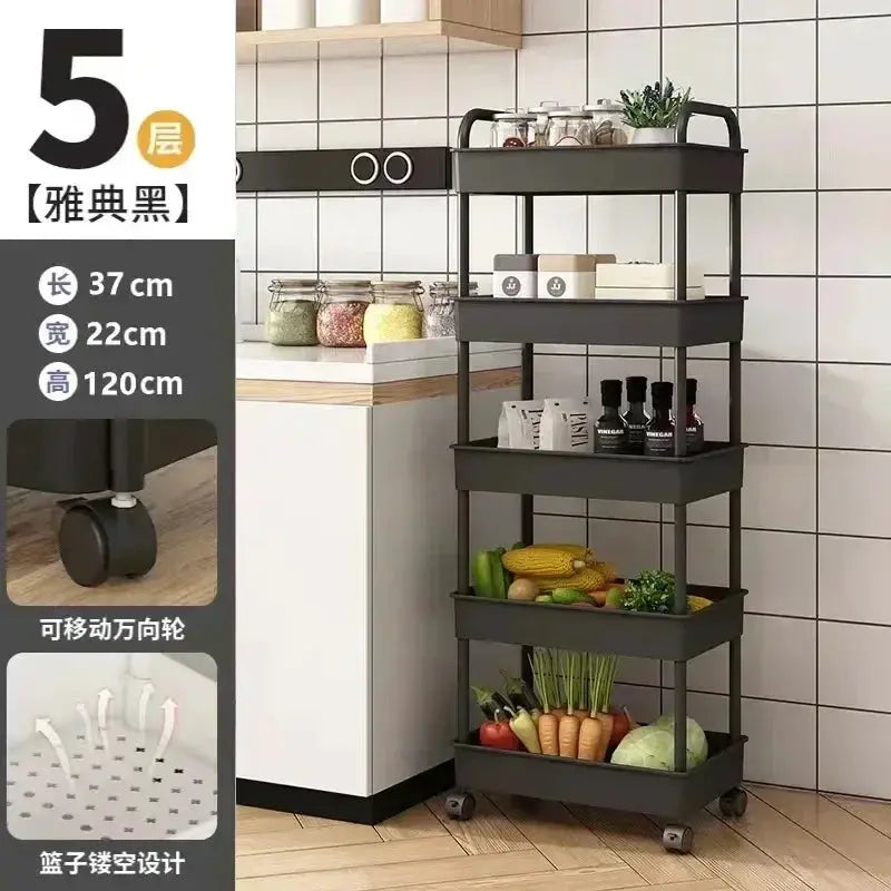 Space Saving Storage Cart for Kitchen — product view 10