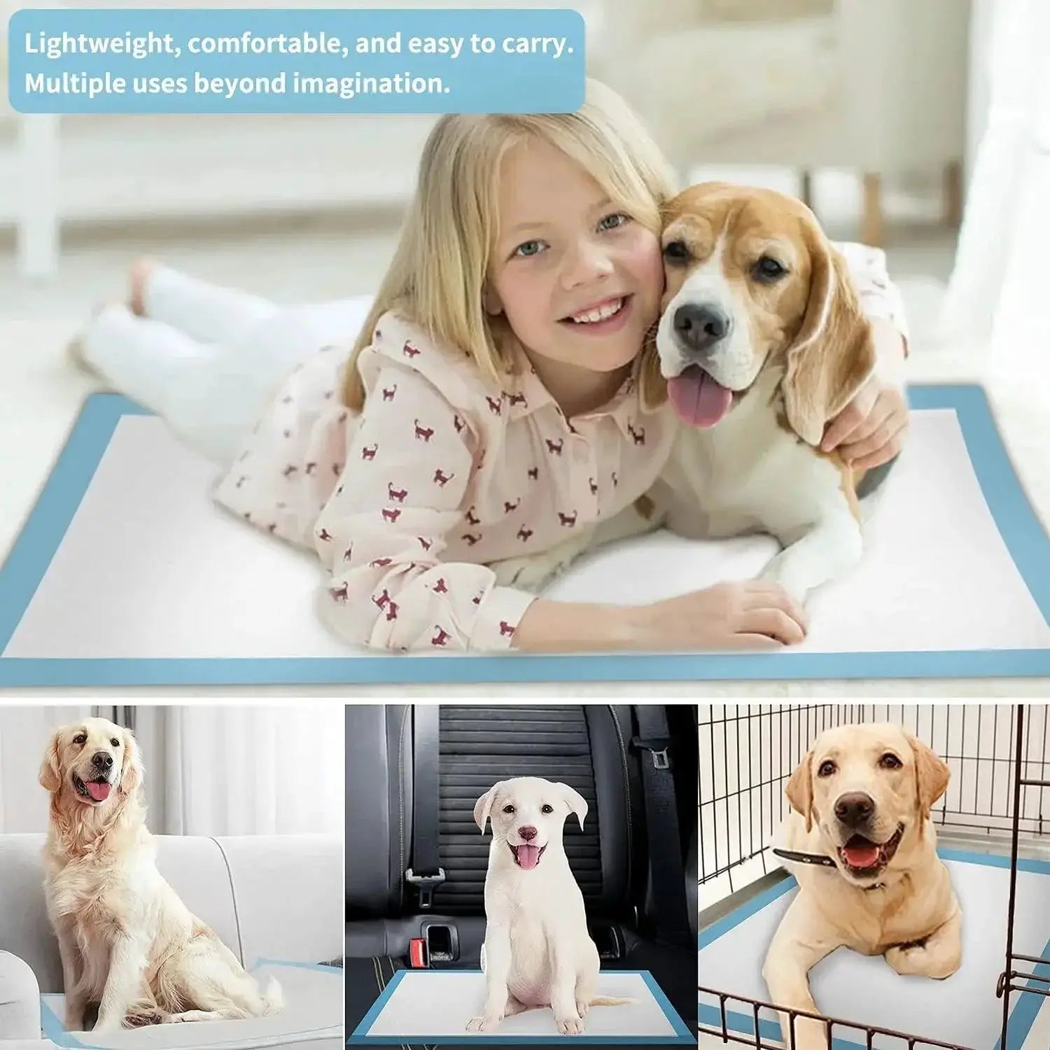 Super Absorbent Pet Diaper Training Pee Pads Leak Proof