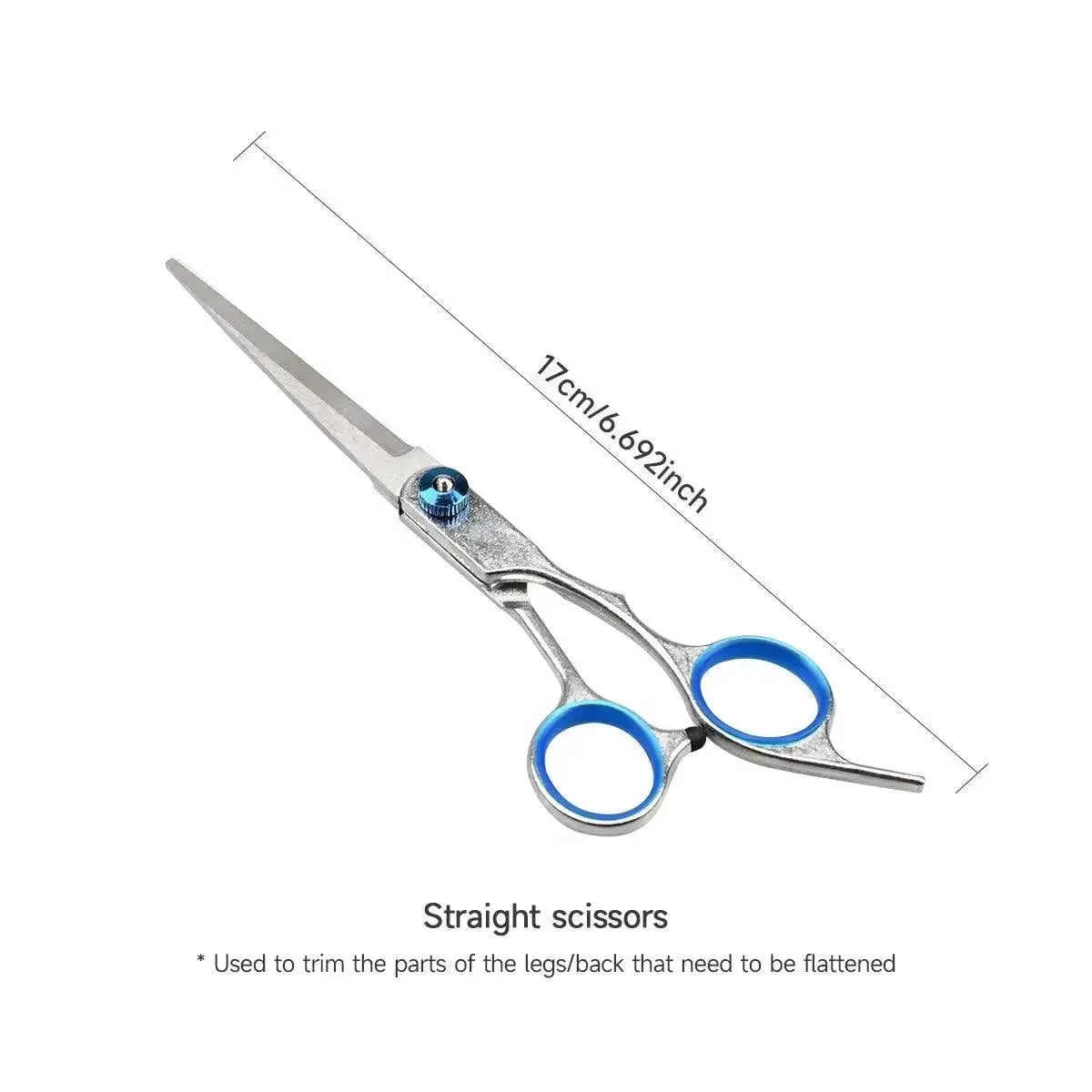 Stainless Steel Dog Grooming Scissors Set for Professionals