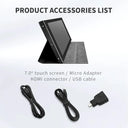 Compact 7 Inch Hdmi Touch Display