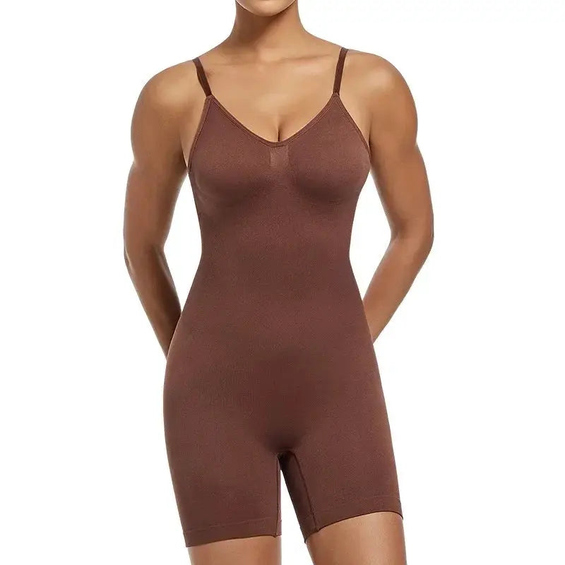Seamless Backless Push Up Bodysuit For Ultimate Curves