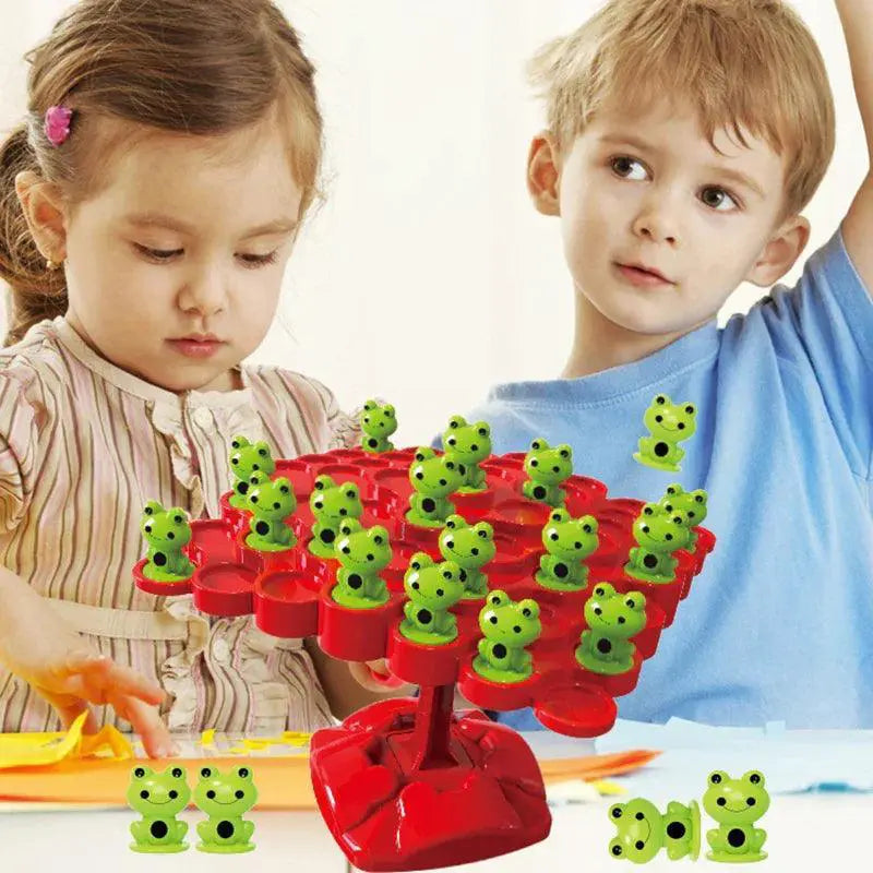 Montessori Frog Balance Math Toy Interactive Puzzle Game Fun