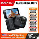 Insta360 GO Ultra Pocket Camera 1/1.28" sensor and 5nm AI chip 4K60fps Shoot for up to 200 minutes on a single charge