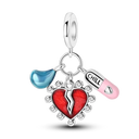 Red Color Series Charm Beads