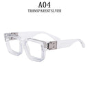 Unisex Luxury Retro Square Sunglasses with UV400 Protection