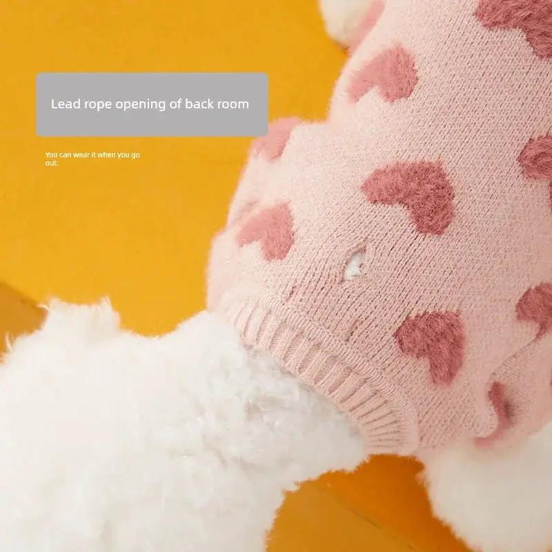 Ufbemo Cute Princess Style Cat And Dog Sweater Cardigan