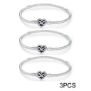 Sterling Silver Bracelet Bangles Love