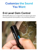 BOYA BOYALINK Wireless Lavalier Microphone System For YouTube Streaming iPhone X