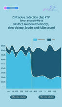 Mini Karaoke Machine Portable Bluetooth Speaker