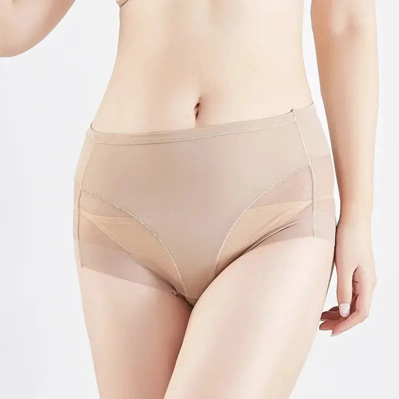 Breathable Mesh Body Sculpting Panties For Women Elastic