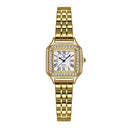 Luxurious Gold Bracelet Watch Elegant Waterproof Timepiece