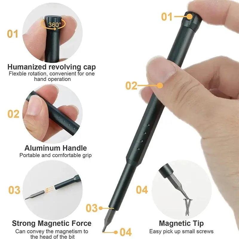 32 In 1 Magnetic Precision Screwdriver Set Repair Tool Kit