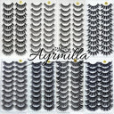 Glamorous 3D Mink False Eyelashes Bundle for Every Occasion