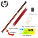 M MBAT Bamboo Flute Professional Woodwind Instrument Dizi