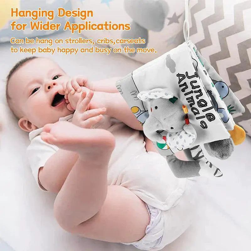 Interactive Sensory Soft Baby Books For Infant Learning Fun