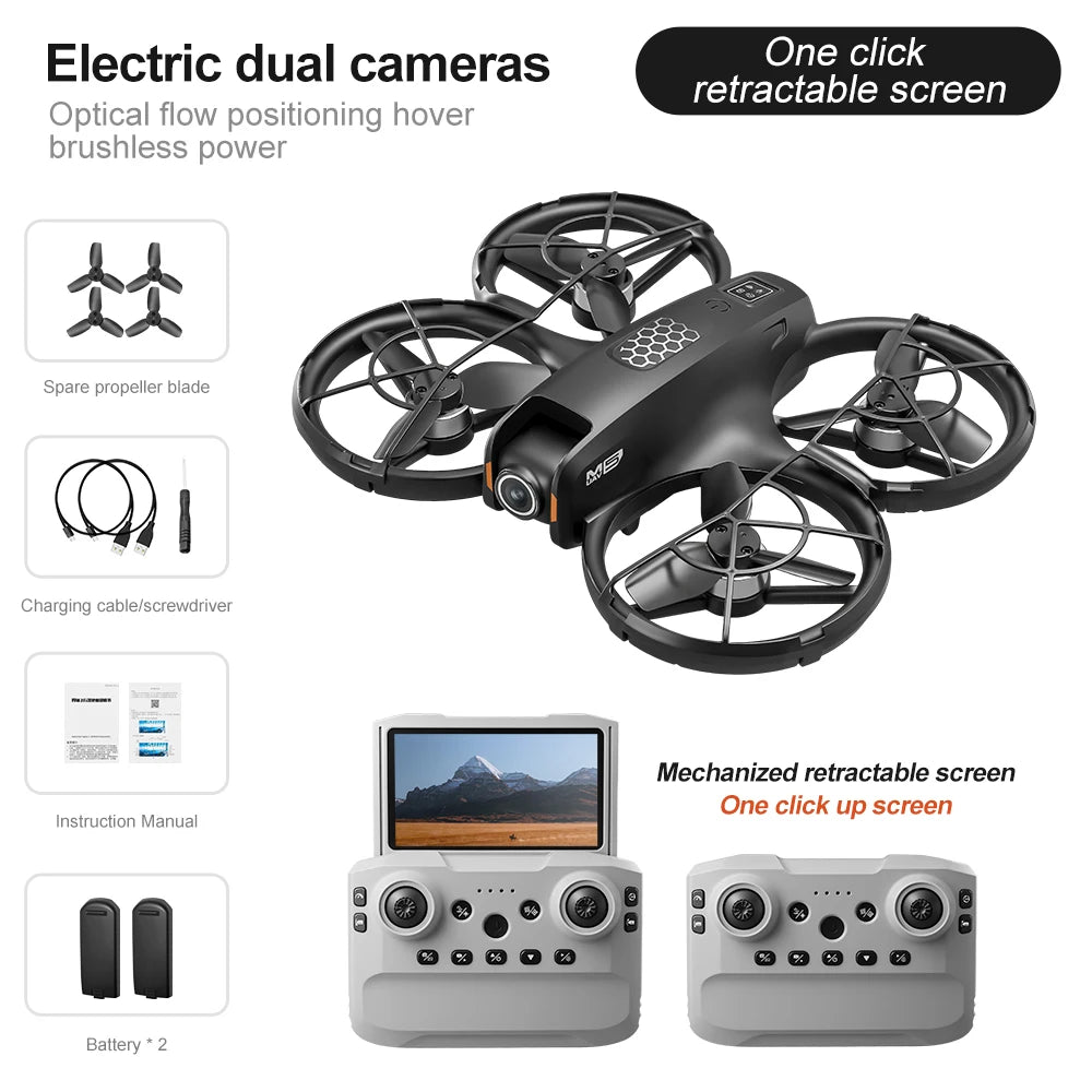 M5 Foldable Quadcopter HD Camera