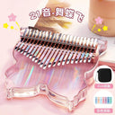 Transparent Acrylic Kalimba 17 21 Key Crystal Thumb Piano