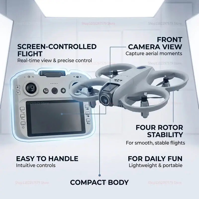 GT3 Mini Drone 8K 4K Camera Foldable Quadcopter WiFi FPV for Kids