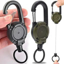 Retractable Carabiner Keychain for Work