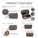 Portable Gadget Organizer And Cable Bag Waterproof Case