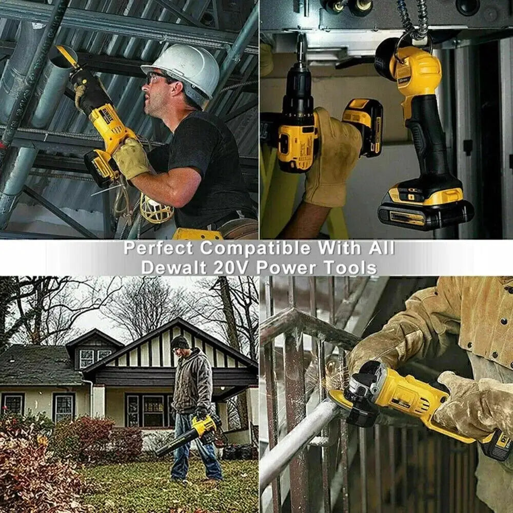 DeWalt 20V DCB200 Battery 6.0Ah 9.0Ah LiIon Replacement