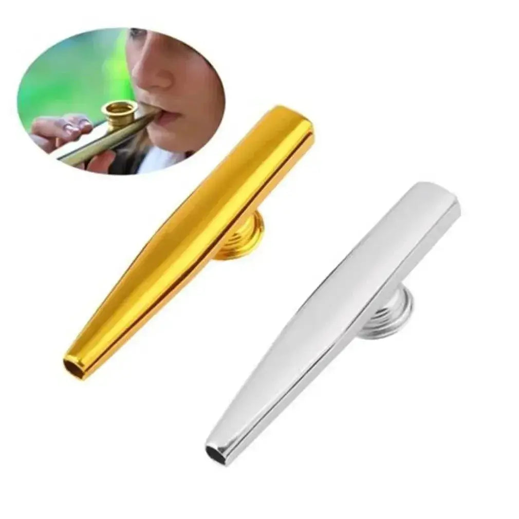 Metal Kazoos For Guitar Players Musical Instrument Set