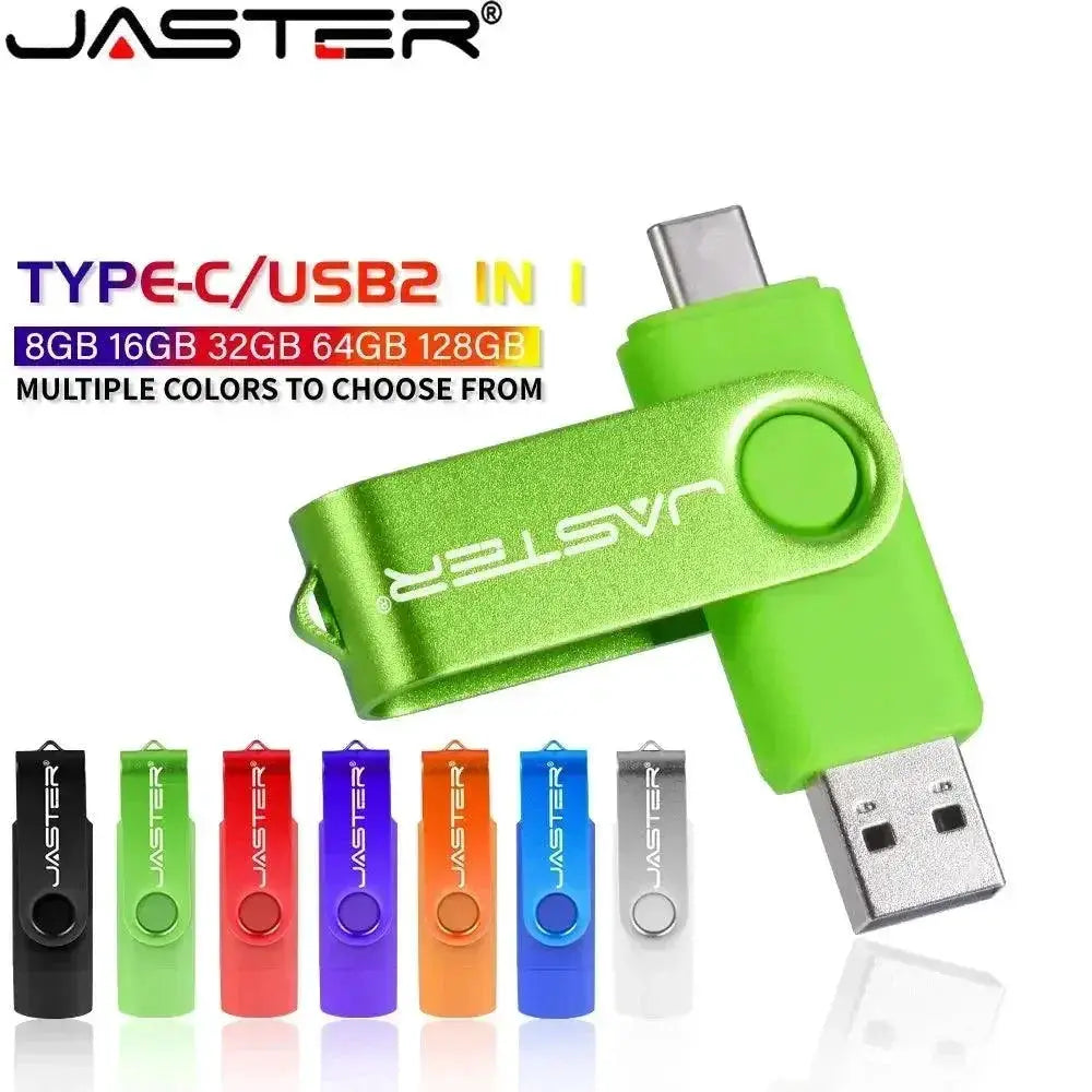 Jaster Type C USB Flash Drive High Speed Pen Drive Business