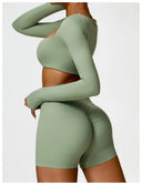 Yoga Suit Sports Set Women Quick-Drying Gym Set 2PCS