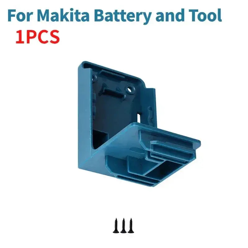 Two In One Power Tool Holder Battery Mount Hanger Organizer
