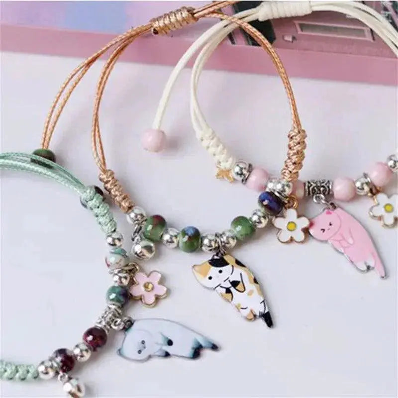 Korean Cartoon Animal Charm Bracelet Trendy Jewelry Gift