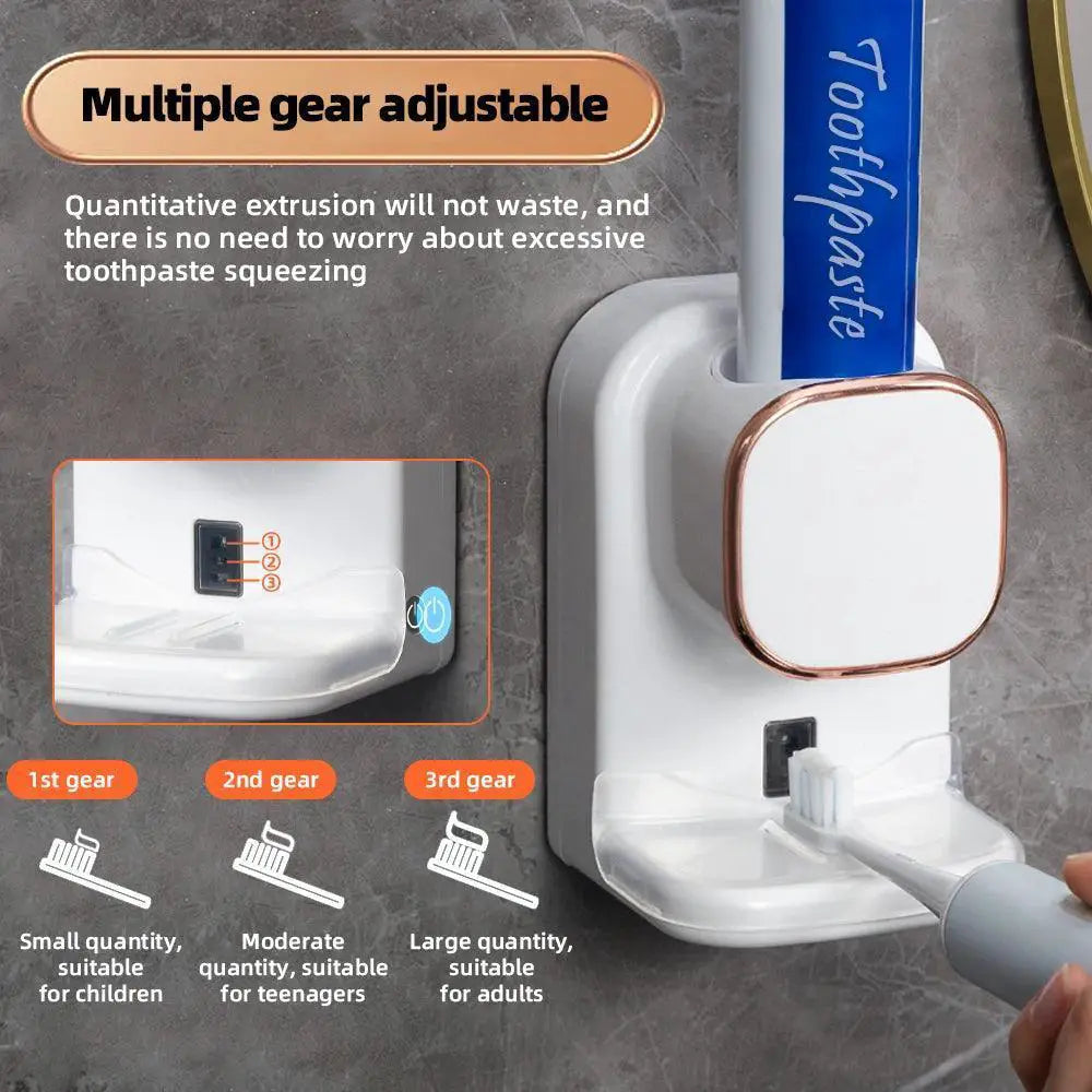 Smart Touchless Toothpaste Dispenser With HD Display