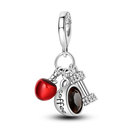 Red Color Series Charm Beads