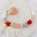 Personalized Baby Pacifier Holder: Teething Relief & Safety