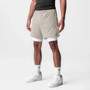 Men's 2-In-1 Camo Quick-Dry Running Shorts For Gym Training